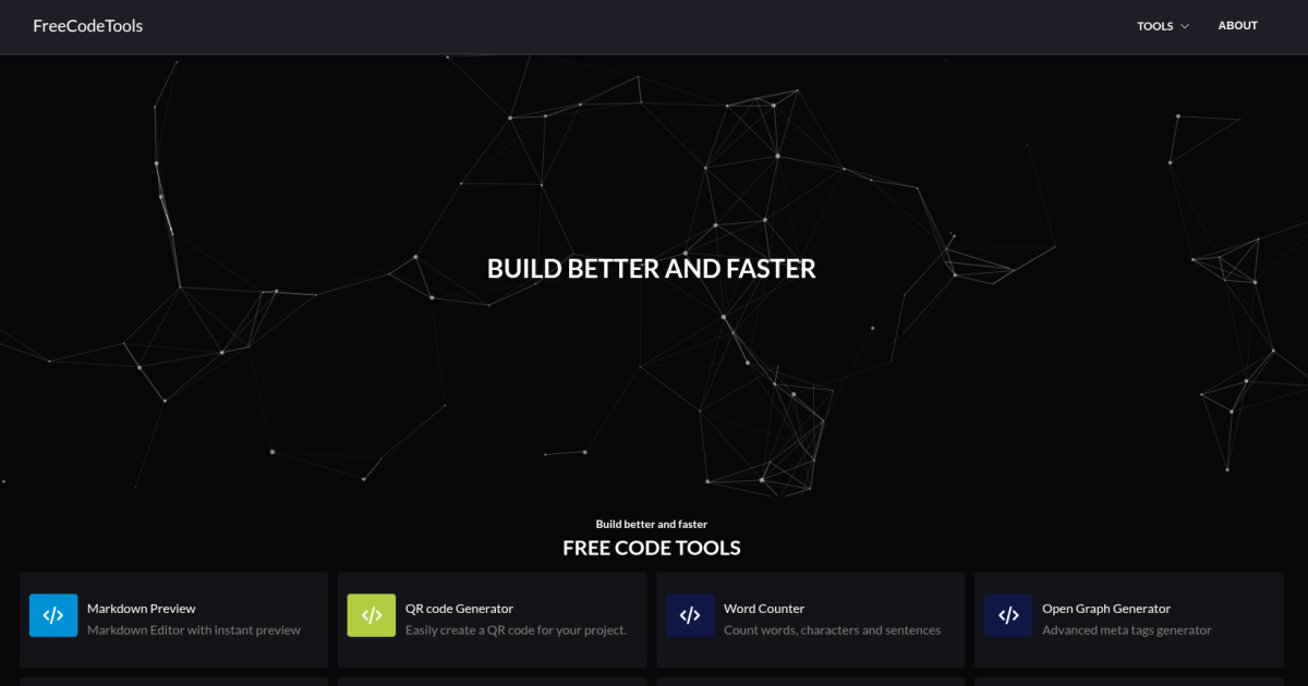 Free Code Tools Build Better And Faster